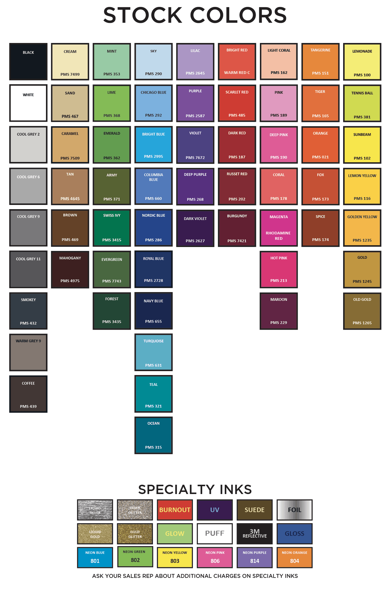 Stock Colors