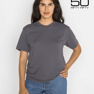 Los Angeles Apparel Garment Dye 6.5oz. L/S T-Shirt - Vintage Black